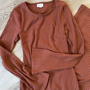 Song of Style Ribbed dress